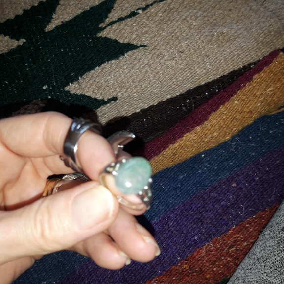 2 Rings and  Elephant Earrings - Picture 2 of 13